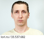 Портрет спокойного уравновешенного мужчины. Стоковое фото, фотограф Кекяляйнен Андрей / Фотобанк Лори