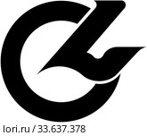 Герб поселка Синти . Япония. Стоковая иллюстрация, иллюстратор Владимир Макеев / Фотобанк Лори