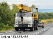 MAZ 5335 (2012 год). Редакционное фото, фотограф Art Konovalov / Фотобанк Лори