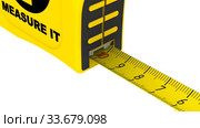 Measure it! The yellow tape-measure. Стоковая анимация, аниматор WalDeMarus / Фотобанк Лори