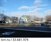 Храм преподобного Сергия Радонежского. Красноярская улица, владение 11. Район Гольяново. Город Москва (2020 год). Редакционное фото, фотограф lana1501 / Фотобанк Лори