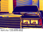 Luxurious Soviet-made limousine (2019 год). Стоковое фото, фотограф Евгений Ткачёв / Фотобанк Лори