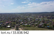 Сторожевая башня на вершине горы Лисья. Нижний Тагил. Россия. Стоковое видео, видеограф Евгений Ткачёв / Фотобанк Лори