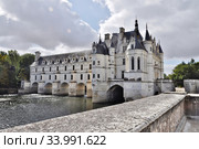 Замок Шенонсо (Château de Chenonceau). Департамент Эндр и Луара. Франция (2019 год) Редакционное фото, фотограф Вера Смолянинова / Фотобанк Лори