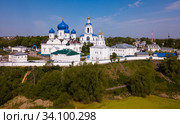 Bogolyubsky Convent in Bogolyubovo, Russia (2019 год). Стоковое фото, фотограф Яков Филимонов / Фотобанк Лори