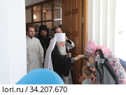 Великое освящение Воскресенского храма поселка Быково Раменского района (2020 год). Редакционное фото, фотограф Дмитрий Неумоин / Фотобанк Лори