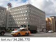 Москва , дом 41 на Ярославском шоссе (2020 год). Редакционное фото, фотограф Дмитрий Неумоин / Фотобанк Лори