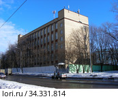 Автоматическая телефонная станция МГТС. Флотская улица, 62. Головинский Район. Город Москва. Россия (2010 год). Редакционное фото, фотограф lana1501 / Фотобанк Лори