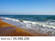 Побережье Азовского моря летом. Стоковое фото, фотограф Natalia Sidorova / Фотобанк Лори