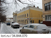 Московская хоральная синагога. Большой Спасоглинищевский переулок, 10. Тверской район. Город Москва (2011 год). Редакционное фото, фотограф lana1501 / Фотобанк Лори