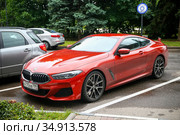 BMW G15 8-series (2020 год). Редакционное фото, фотограф Art Konovalov / Фотобанк Лори