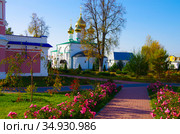 Солотчинский Рождества Богородицы женский монастырь. Рязань, Солотча (2020 год). Стоковое фото, фотограф Natalia Sidorova / Фотобанк Лори