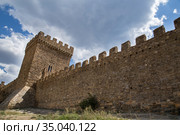 Castle on the rocky mountain (2020 год). Редакционное фото, фотограф Антон Соваренко / Фотобанк Лори