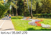 Natural and historical park "Pokrovskoe-Streshnevo". Moscow. Russia. Редакционное фото, фотограф Николай Коржов / Фотобанк Лори