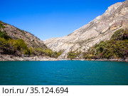 Река Сулак. Сулакский каньон. Дагестан. Россия (2020 год). Стоковое фото, фотограф Сергей Афанасьев / Фотобанк Лори