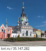 Церковь Утоли моя печали в Саратове (2018 год). Стоковое фото, фотограф Михаил Марковский / Фотобанк Лори