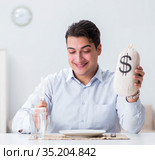 Concept of expensive dining in restaurants. Стоковое фото, фотограф Elnur / Фотобанк Лори