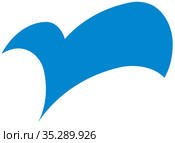 Герб города Нагато. Префектура Ямагути. Япония. Стоковая иллюстрация, иллюстратор Владимир Макеев / Фотобанк Лори