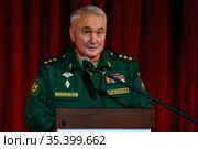 Заместитель Министра обороны РФ, Андрей Картаполов (2021 год). Редакционное фото, фотограф Андрей Дегтярёв / Фотобанк Лори