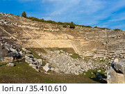 Ruins of antique theater of Kibyra, Turkey. Стоковое фото, фотограф Яков Филимонов / Фотобанк Лори