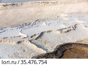 Travertines mountains of Pamukkale in Turkey. Стоковое фото, фотограф Яков Филимонов / Фотобанк Лори
