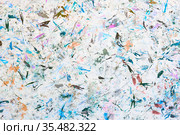 Abstract paint background. Color texture. Brushstrokes of paint. Modern art. Contemporary art. Colorful canvas. Random Watercolor drips. Brush strokes of multicolored acrylic paint on white canvas. Стоковое фото, фотограф Nataliia Zhekova / Фотобанк Лори