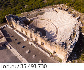 Odeon and bouleuterion at Kibyra. Стоковое фото, фотограф Яков Филимонов / Фотобанк Лори