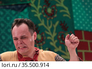 Истринский драматический театр спектакль "Емеля", вельможа (2021 год). Редакционное фото, фотограф Дмитрий Неумоин / Фотобанк Лори