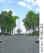 Мемориал жертв Голодомора (1932-1933 годы). Киев, Украина (2009 год). Редакционное фото, фотограф Ирина Борсученко / Фотобанк Лори