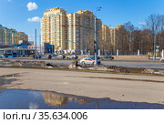 Pandit Jawaharlal Nehru Square (the first Prime Minister of India). Moscow, Russia (2021 год). Редакционное фото, фотограф Владимир Журавлев / Фотобанк Лори