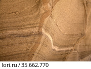 Gran Canaria, amazing sand stone erosion figures in ravines on Punta de las Arenas cape on the western part of the island, also called Playa de Artenara (2021 год). Стоковое фото, фотограф Tamara Kulikova / Фотобанк Лори