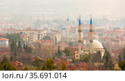 Morning view of Golhisar city in Turkey. Стоковое фото, фотограф Яков Филимонов / Фотобанк Лори