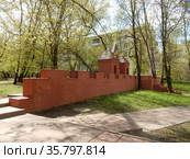 Могилевский дворик. Улица Благуша. Район Гольяново. Город Москва. Россия (2021 год). Редакционное фото, фотограф lana1501 / Фотобанк Лори