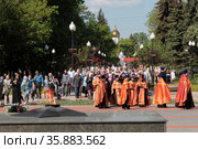 Балашиха, крестный ход в Дни Славянской письменности и культуры (2021 год). Редакционное фото, фотограф Дмитрий Неумоин / Фотобанк Лори