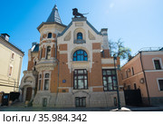 Особняк Кекушевой. Улица Остоженка, дом 21. Москва (2021 год). Редакционное фото, фотограф E. O. / Фотобанк Лори