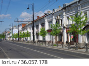 Рыбинск, Ярославская область, Россия. Крестовая улица, Мытный рынок (2021 год). Редакционное фото, фотограф Natalia Sidorova / Фотобанк Лори