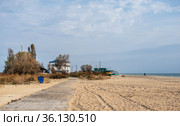 Sergeevka resort in Odessa region, Ukraine (2020 год). Редакционное фото, фотограф Sergii Zarev / Фотобанк Лори