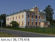 Здание Синодальной Богослужебной комиссии в Петрозаводске (2021 год). Редакционное фото, фотограф Максим Гулячик / Фотобанк Лори