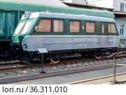 Россия, Воронеж, музей железнодорожной техники, автоморисса АС1А.2-2616 "Уралочка" (2021 год). Редакционное фото, фотограф glokaya_kuzdra / Фотобанк Лори
