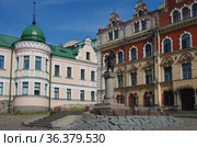 Дом Векрута, Выборг, Россия (2021 год). Редакционное фото, фотограф Natalia Sidorova / Фотобанк Лори