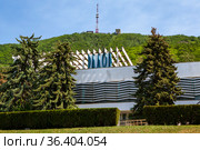 Радоновая лечебница. Пятигорск. Ставропольский край (2021 год). Редакционное фото, фотограф Сергей Афанасьев / Фотобанк Лори
