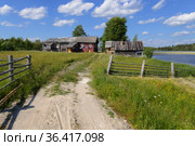 Деревня Руга. Республика Карелия (2018 год). Стоковое фото, фотограф Дмитрий Шишков / Фотобанк Лори