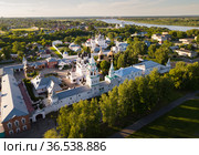Landscape of Murom with monasteries. Стоковое фото, фотограф Яков Филимонов / Фотобанк Лори