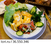 Hellim salata. High quality photo. Стоковое фото, фотограф Яков Филимонов / Фотобанк Лори