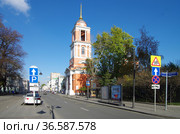 Church of the Life-Giving Trinity in Vishnyaki, Moscow, Russia (2016 год). Редакционное фото, фотограф Natalia Sidorova / Фотобанк Лори