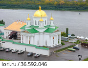 Семинарская церковь Алексия, митрополита Московского, Нижний Новгород (2021 год). Редакционное фото, фотограф Ельцов Владимир / Фотобанк Лори