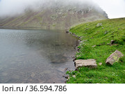 Озеро Кынгыр-Чад, Красный Карачай, КЧР. Стоковое фото, фотограф Оглоблин Андрей Николаевич / Фотобанк Лори