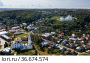 Townscape of Gorokhovets, Vladimir Oblast. Стоковое фото, фотограф Яков Филимонов / Фотобанк Лори