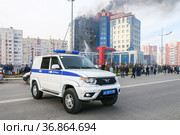 UAZ-3163 Patriot (2021 год). Редакционное фото, фотограф Art Konovalov / Фотобанк Лори