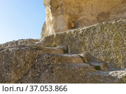 Крым. Крепость Чуфут-Кале. (2020 год). Стоковое фото, фотограф Валерий Ситников / Фотобанк Лори